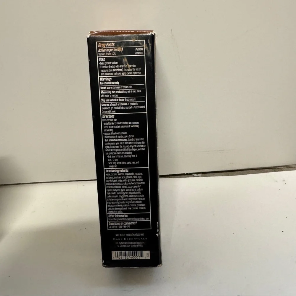 Bareminerals Complexion Rescue Tinted Hydrating Gel Cream Spf 30 Sienna 10/ 35ML